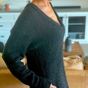 Long sleeve sweater blouse
